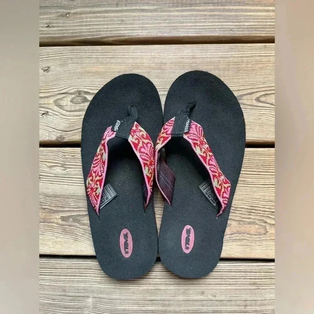 Teva Women's Mush II Flip Flops Sandals Thongs Multiple Colors Sz 5